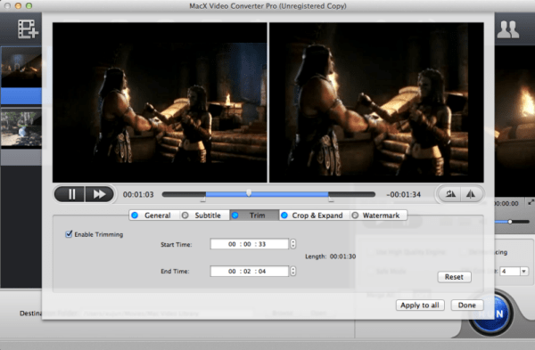 Edit Video before VOB to AVI Conversion