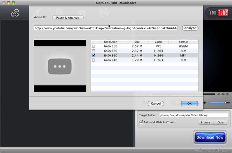 youtube free downloader mp4 for mac