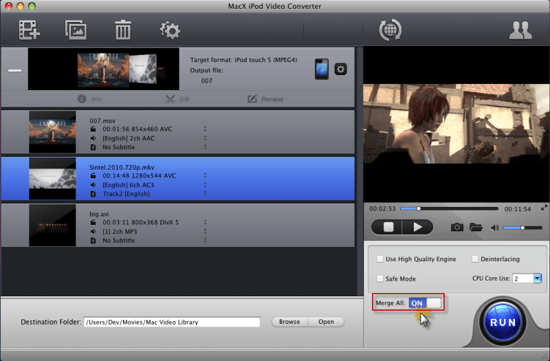 download the last version for ipod Filmage Converter