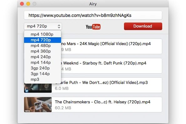 Baixar vídeos do : Mac também pode