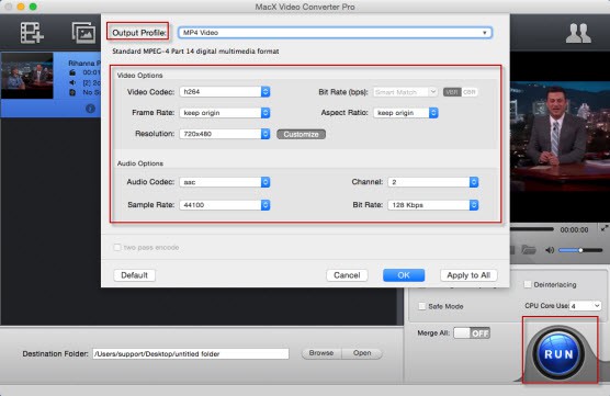 compress video files for mac