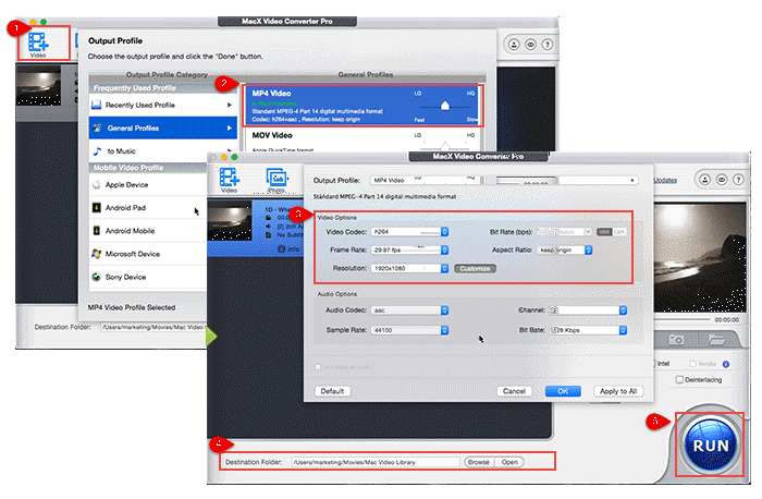 how to convert video format not supported by WhatsApp