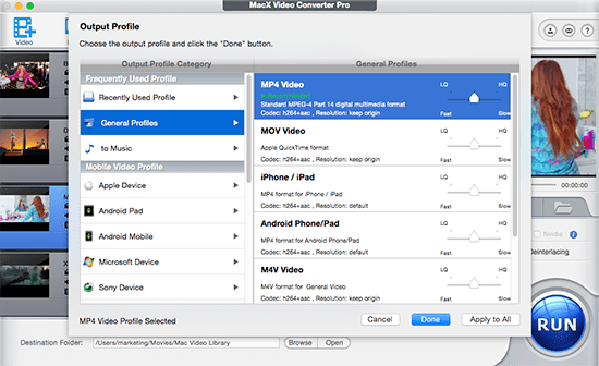 mov vs mp4 for mac