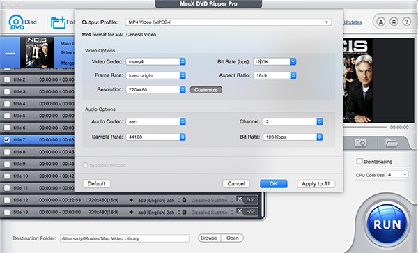 how to use handbrake to rip dvd