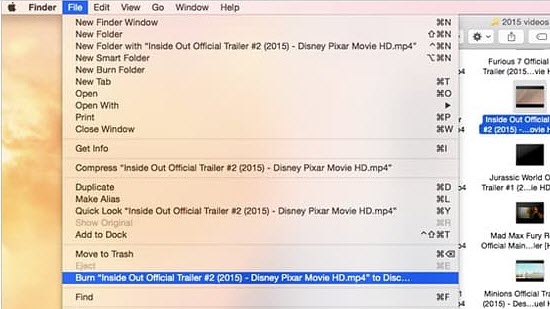 Copy DVD to DVD on Mac with Finder
