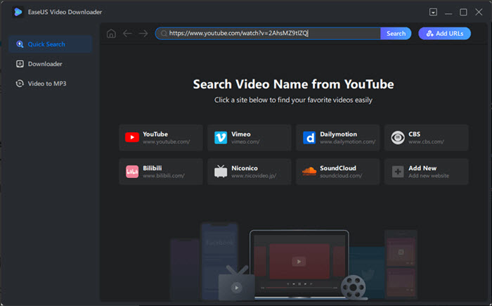 EaseUS Video Downloader