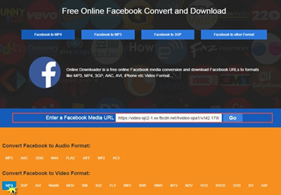 facebook convert mp3