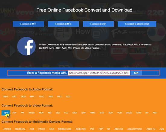 facebook to mp4 converter online