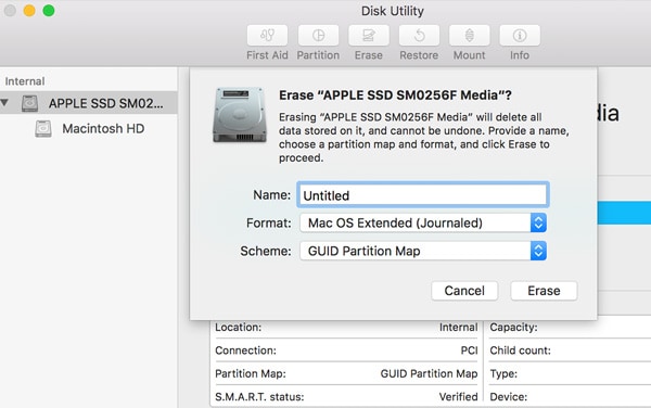 how should i format hard drive for mac for video production