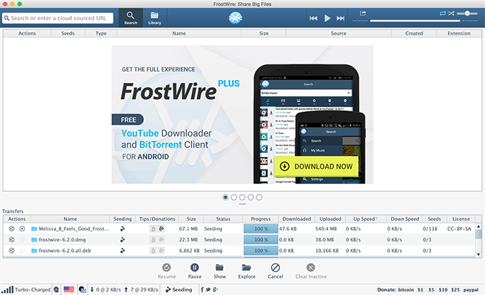 frostwire mp3 downloader