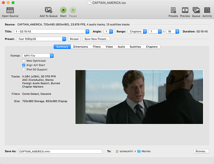 How to Convert and Put DVD to iMovie for Free