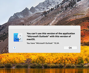 microsoft word for mac not working after update