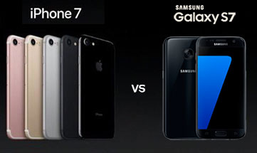 Apple iPhone 7 vs Samsung Galaxy S7: Specifics, Prices Compared