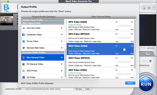 Video format converter for mac