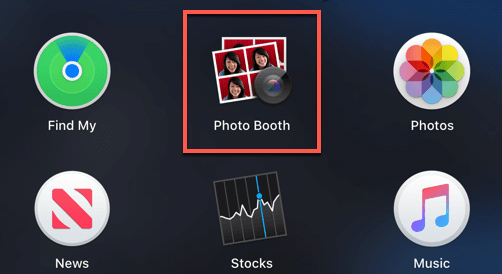 Open photo booth on mac