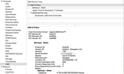 mac usb drive not showing up in disk utility