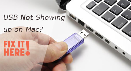 usb drive not showing up mac disk utility