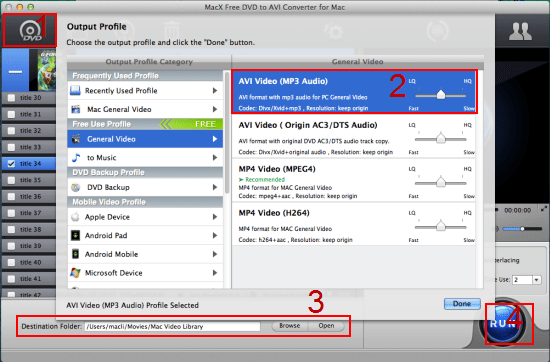 how convert a dvd to avi or mpeg4