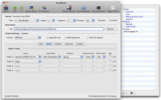 macx video converter pro which output format