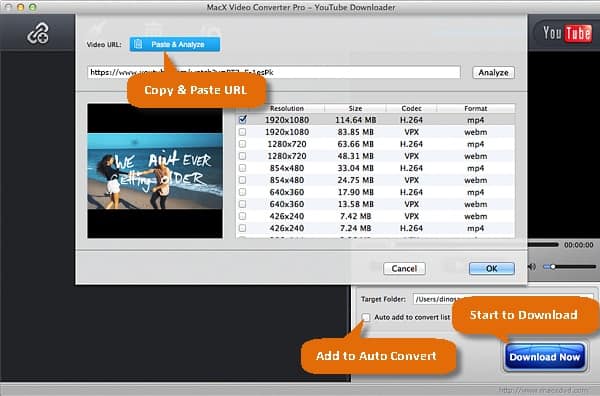 youtube to mp4 converter for mac