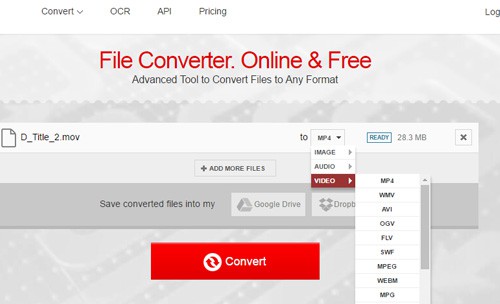 free online movie converter to mp4