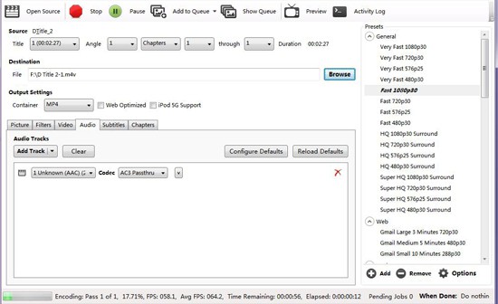 combine and compress mov file