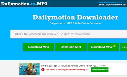 How to Download and Convert Dailymotion Video to MP4