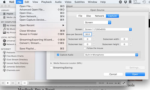 screen capture mac with sound