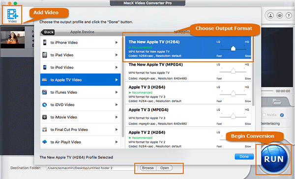 video file format for mac