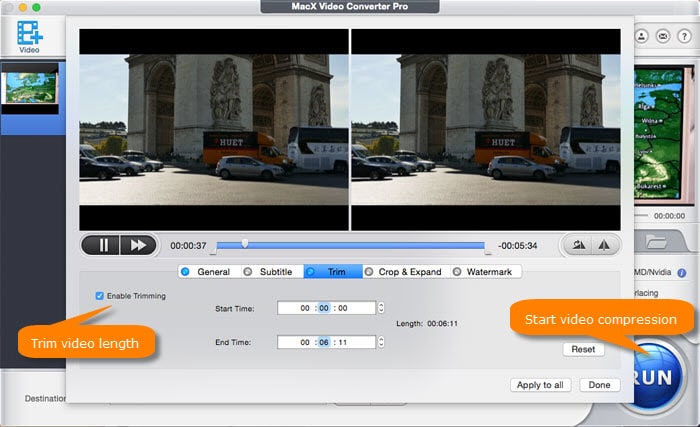 compress mp4 video on mac