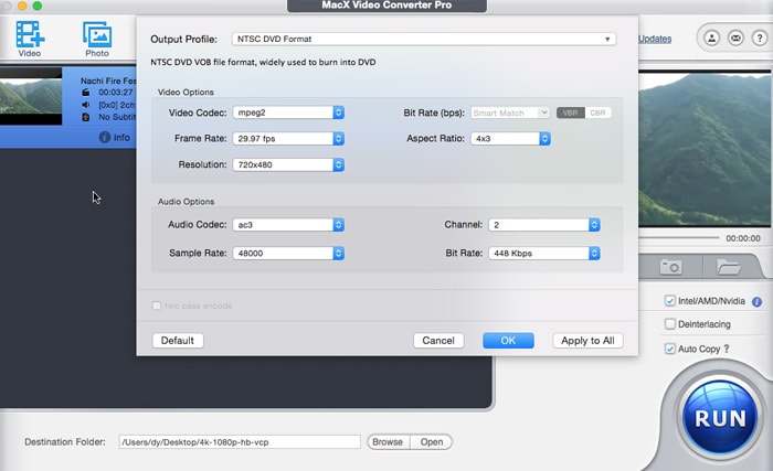 720p video compress