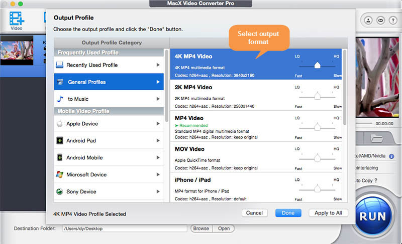 4k Video Formats What Supported Formats Of 4k Resolution Video