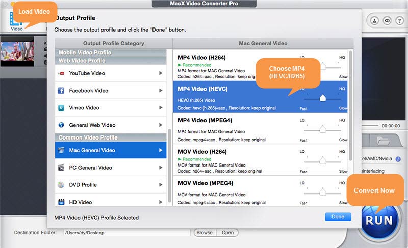 xilisoft hevc-h.265 converter for mac