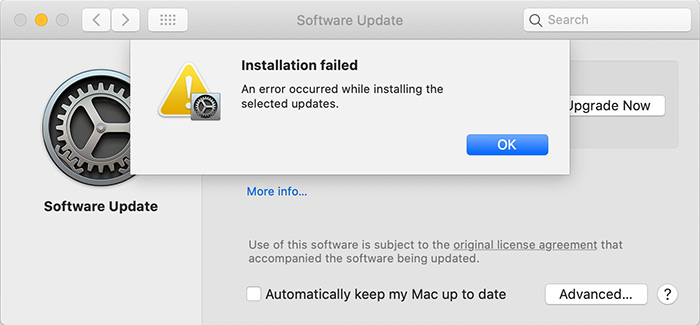 macos big sur update stuck on apple logo