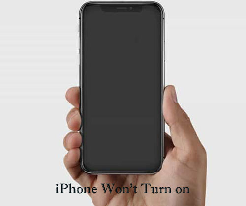 iPhone not turning on