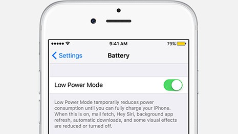 does low battery mode drain your battery