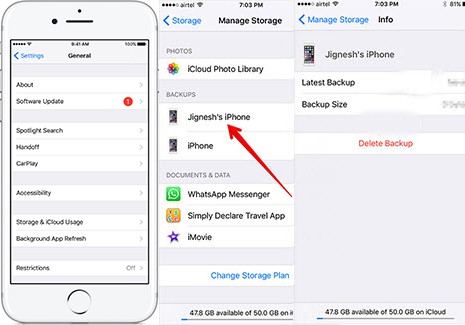 How to Restore iPhone from iCloud Backup