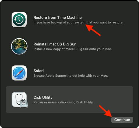 downgrade from mojave to high sierra