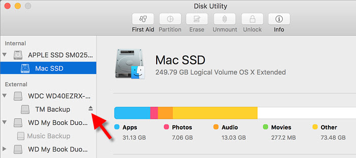 disk eject mac