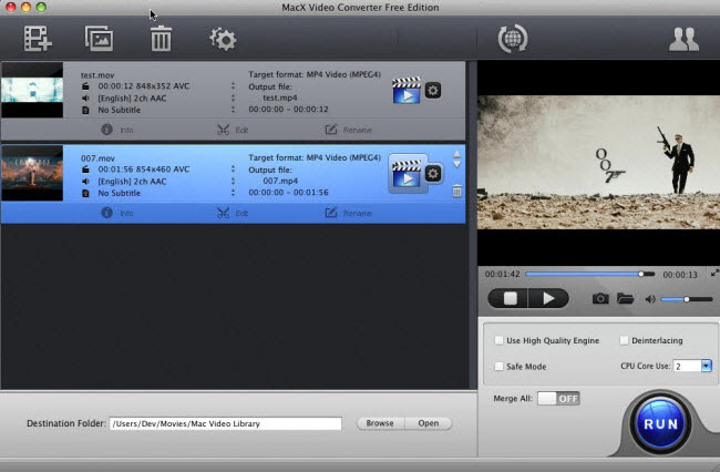 download video converter mac os x free